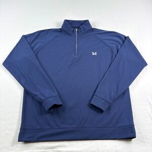 Navy Quarter-Zip Sweatshirt